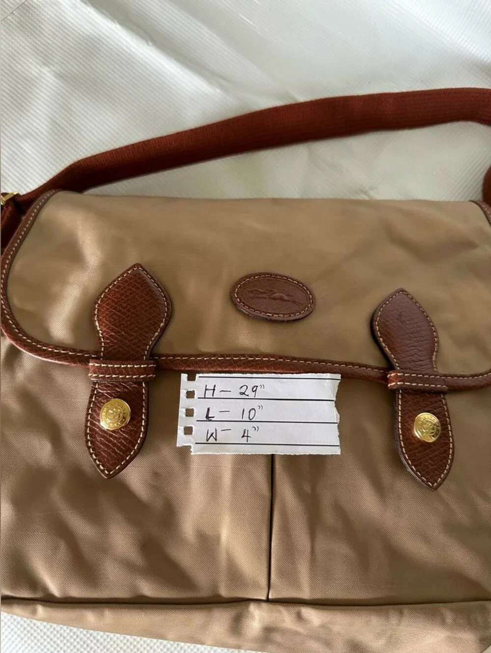 Longchamp stylish beige